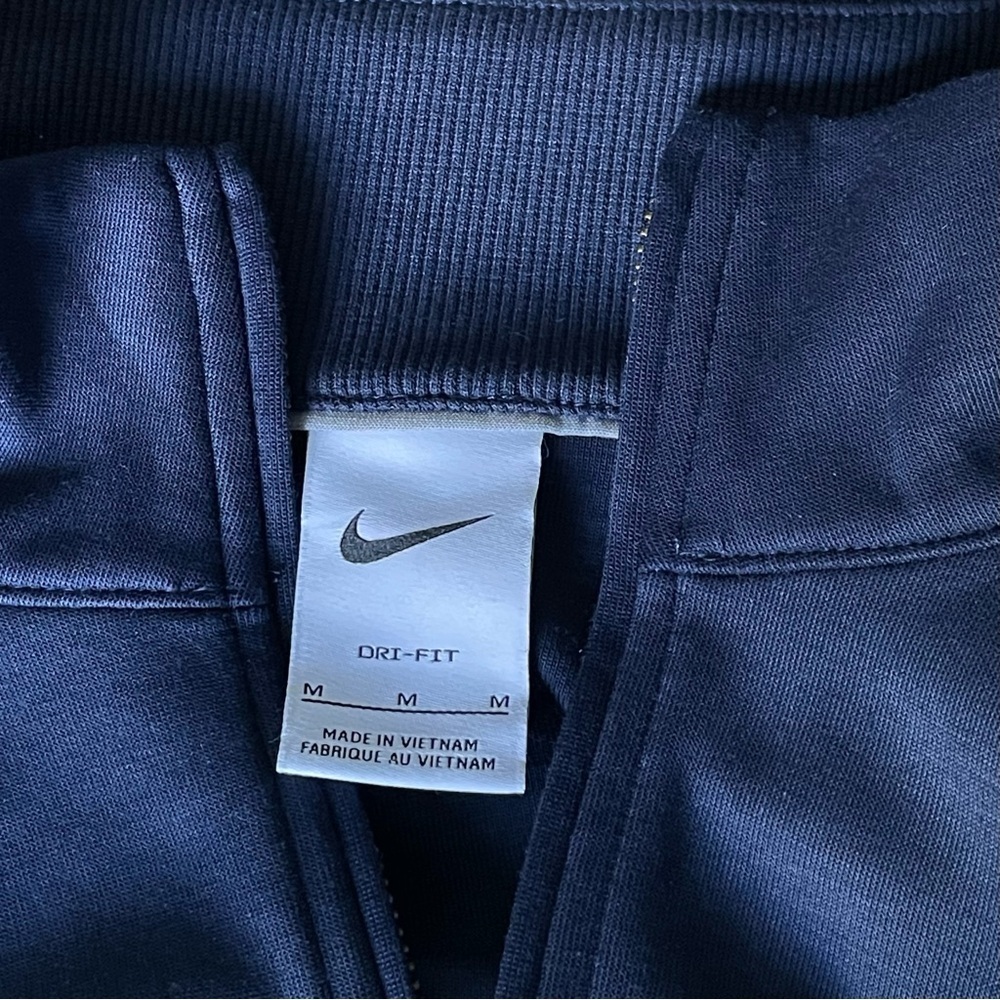 Nike Navy Dri-FIT Player 1/2 Zip Golf Pullover 47087 - Picture 13 of 16